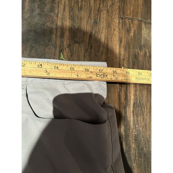 Peter Millar EB66 Pants Mens Size 34 34x32 Gray Chino Khakis - Picture 7 of 8